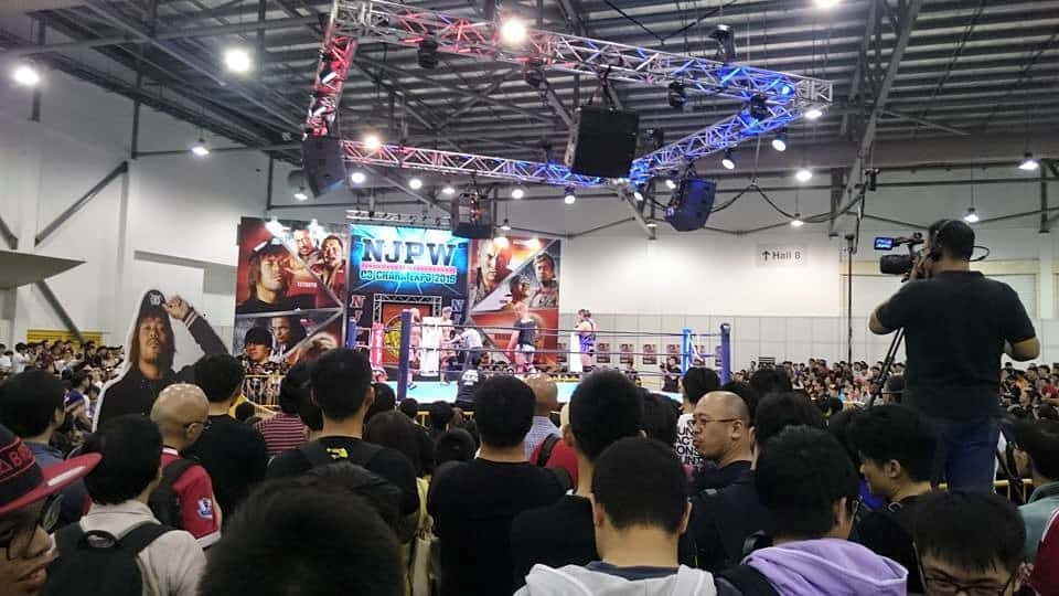NJPW stage